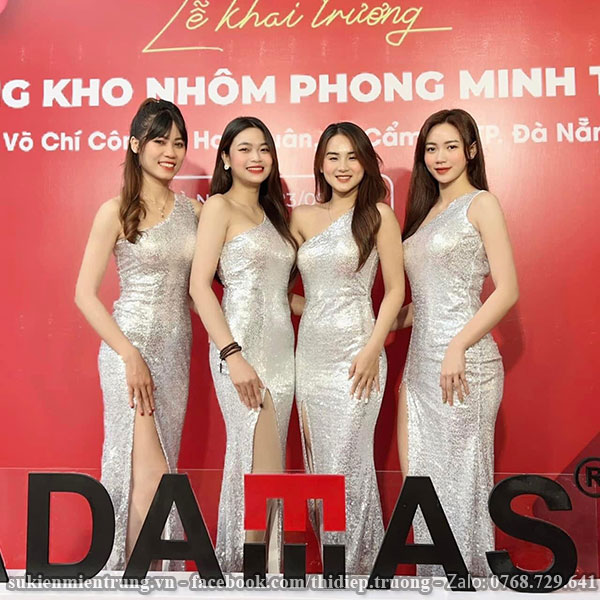 Đầm Kim Sa Trắng chéo 2