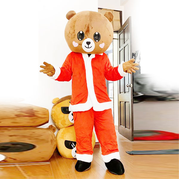 Cho thuê Mascot Đà Nẵng -  Mascot Gấu Noel