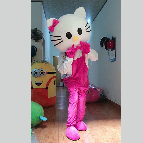 Cho thuê Mascot Đà Nẵng -  Mascot Mèo Hello kitty