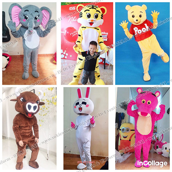 Cho thuê Mascot giá rẻ, đẹp