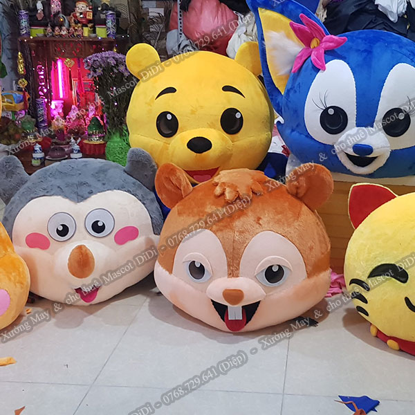 Mascot Chuột Gấu