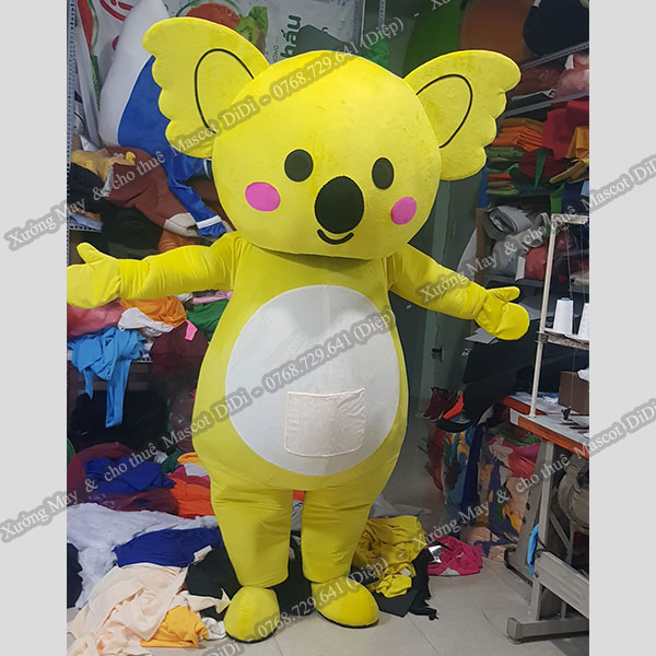 Mascot Chuột Vàng