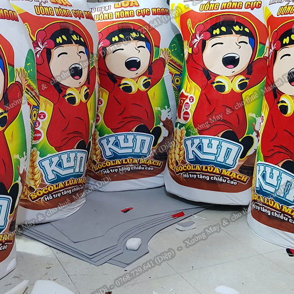 Mascot sữa Kun