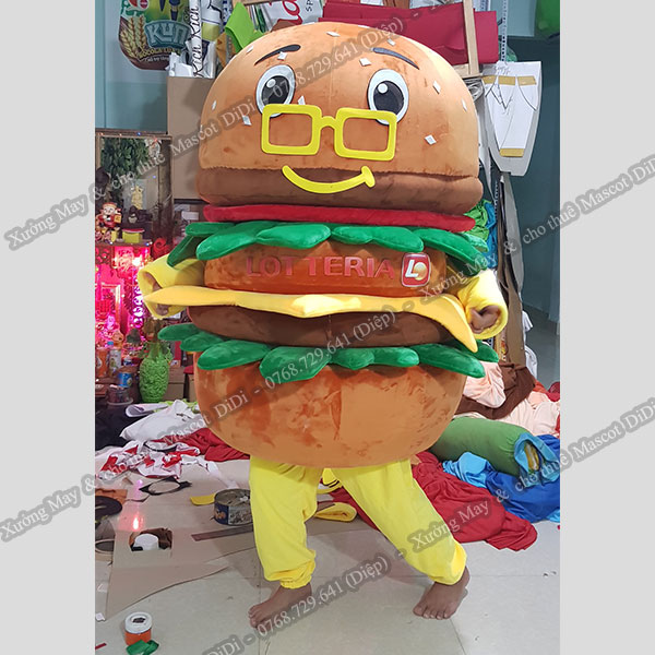 Mascot Hamburger