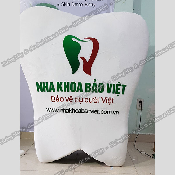 Mascot răng Nha Khoa Bảo Việt