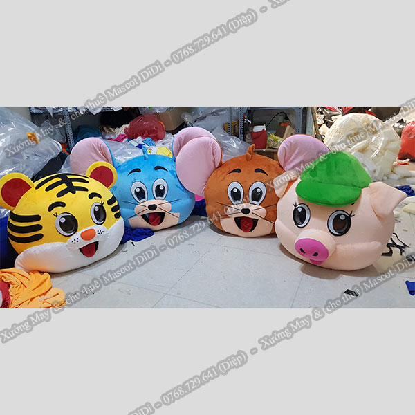 Mascot Hổ - heo - jerry