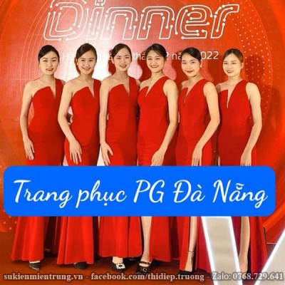 Đầm đỏ trơn