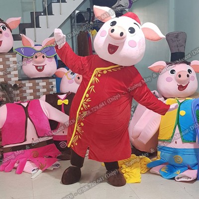 Mascot Chú Heo