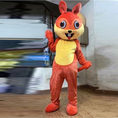 Cho thuê Mascot Đà Nẵng -  Mascot Sóc đỏ