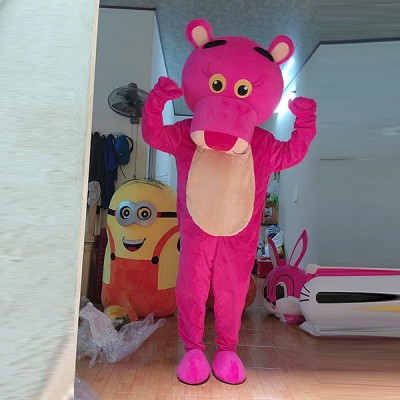 Cho thuê Mascot Đà Nẵng -  Mascot Báo Hồng