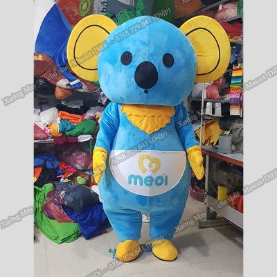 Mascot Chuột Xanh