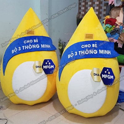 Mascot Gấu giọt nước