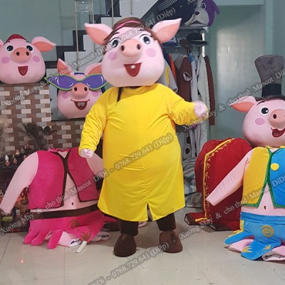 Mascot Heo Vàng