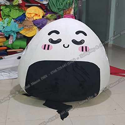Mascot Cơm Nắm Hàn Quốc