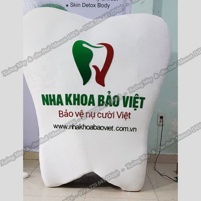 Mascot răng Nha Khoa Bảo Việt