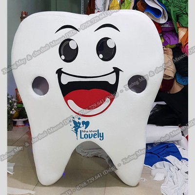 Mascot răng nha khoa