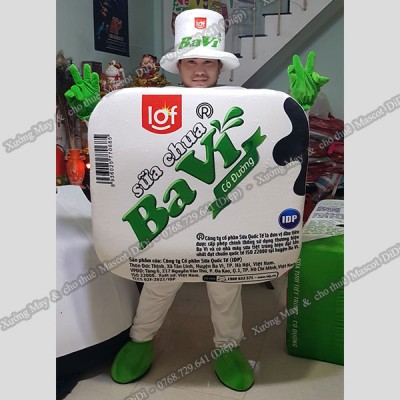 Mascot sữa Ba Vì
