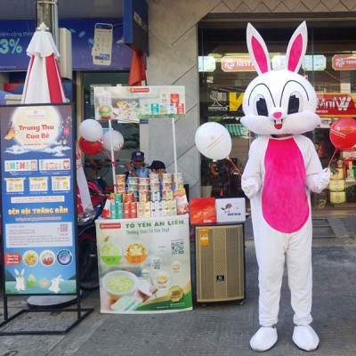 Cho thuê Mascot Đà Nẵng - 
 Mascot Thỏ ngọc