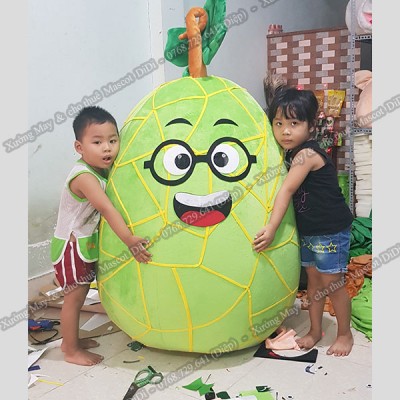 Mascot Trái Dưa lưới